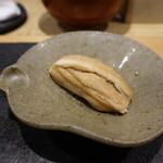 すし 中靜 - 穴子、ホロホロみが取れるも崩れることなし