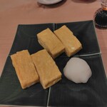 手打そば 車家 - だし巻き玉子1320円税込