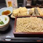 京味菜 わたつね - 鱧天ざる蕎麦定食
