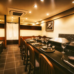 天ぷら 天源 - カウンター席フロアの貸切利用も可能です。貸切ご利用は最大12名様までご利用頂けます。