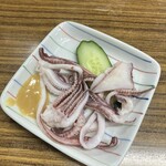 立呑み処 入部酒店 - ゲソ酢みそ