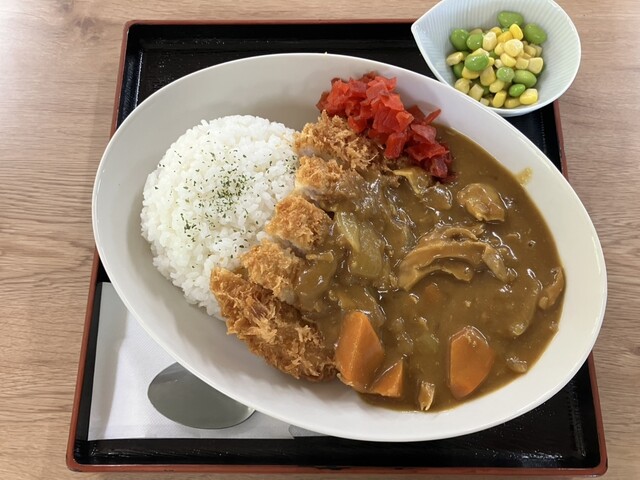 山の駅　御池 - 檜枝岐村その他（カレーうどん）の写真