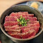 上尾ごはん - ステーキ丼 とろける赤身