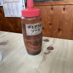 福招庵 - 冷したデミグラスソースが出てきます。普通のソースもあります。
