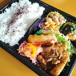 キッチン あきは - 日替わり弁当(ﾐﾆ) 630円この日のメインは照焼チキン♪