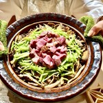 一宇 - 鴨ロースの炊き込みご飯