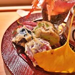 一宇 - ぶどうのゴルゴンゾーラ