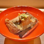 一宇 - お椀は鮑？