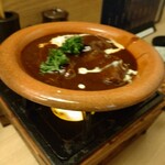 牛たん日和 - ｢牛たんシチュー｣です。王道のデミグラスソースで煮込まれた牛たんでした。赤ワインが呑みたくなりました。