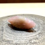 一宇 - 白甘鯛の握り