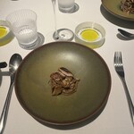 FARO - 秋刀魚とポルチーニ茸のタリオリー二