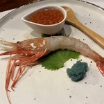 潟潟ヤ - 牡丹海老といくら