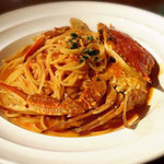 イタリア料理＆バール たんと - たらば蟹クリームパスタ