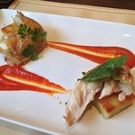 カーサ・デル・チーボ - フランス産 雛鳥のアッロースト 二種のトマトソース