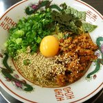 ラーメン浅野2号 - まぜそば：670円は定番メニューに