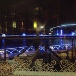 旬彩炙りダイニング　からと屋 - 季節によっては、窓際からこんな景色が見れます。