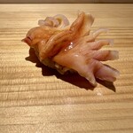 鮨なか乃 - 赤貝