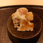 淡流 - 白和え(いちじく、柿、松の実)