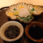 淡流 - 造り(家島のおこぜ、いか)