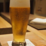 割烹さいお - スタッフの注ぎ方が上手