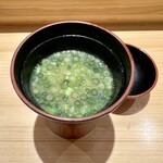 鮨なか乃 - あら汁