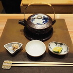 割烹さいお - 土瓶蒸し