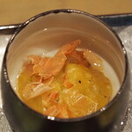 割烹さいお - 焼茄子のお浸し