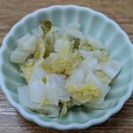 呑喜 - 料理写真:白菜漬物 100円