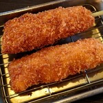 居酒屋 もぢょい有限会社 - ささみチーズ串カツ(2本)　329円