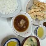 天ぷら定食ふじしま - 