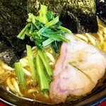 家系総本山 吉村家 - ラーメン並(全部普通)