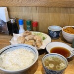やき鳥 宮川 - から揚げ定食