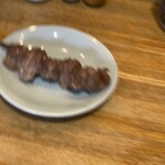 やき鳥 宮川 - ぶれた砂肝