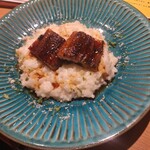 Sake Wine 洋食堂サリエ - チーズリゾットとうなぎの蒲焼き