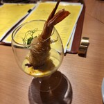 Sake Wine 洋食堂サリエ - "神の海老"のサクッぷりエビフライ　マンゴーマヨ添え