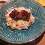 Sake Wine 洋食堂サリエ - チーズリゾットとうなぎの蒲焼き