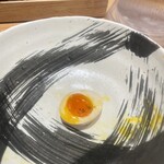 銀座 朧月 - 半味卵