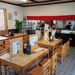 手打ちうどん 来輝 - 店内の様子