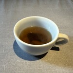 焼肉×創作びすとろ 笑進笑明 - しいたけのコンソメスープ