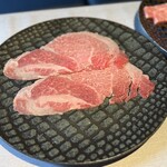 焼肉×創作びすとろ 笑進笑明 - 和牛焼肉盛り合わせ　牛トロ