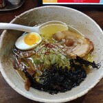 らーめん優月 - 優月塩ラーメン!!　美味し♪♪