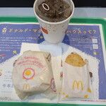 マクドナルド - 料理写真:ソーセージエッグマフィンセット