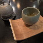 ici - 食後のカフェ　茶器が可愛い