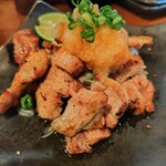 谷町つくねや - ひね鶏のポン酢かけ