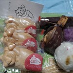 御菓子司 白樺 - 蒸し羊羹 ウサギ饅頭 生菓子