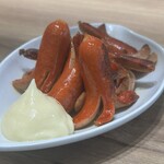 串カツ田中 - タコウインナー炒め