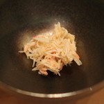 三谷 - 名残りの毛蟹　Riesling 2011 Rheingau Weingut Rpbert Weil　(2014/10)