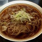 足立製麺所 - かけ蕎麦(４００円)美味しいです。