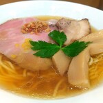 なにわ 麺次郎 - 黄金貝らーめん 1,100円