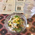 インド料理 パリワル - セットのサラダ